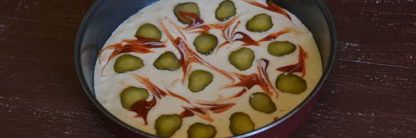 пицца на жидком тесте