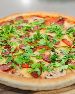 Пицца по-баварски