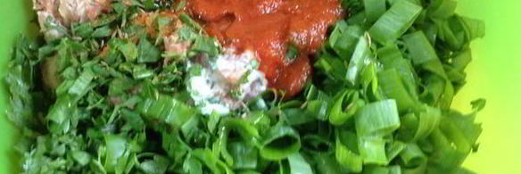 пицца по-турецки с огуречным соусом