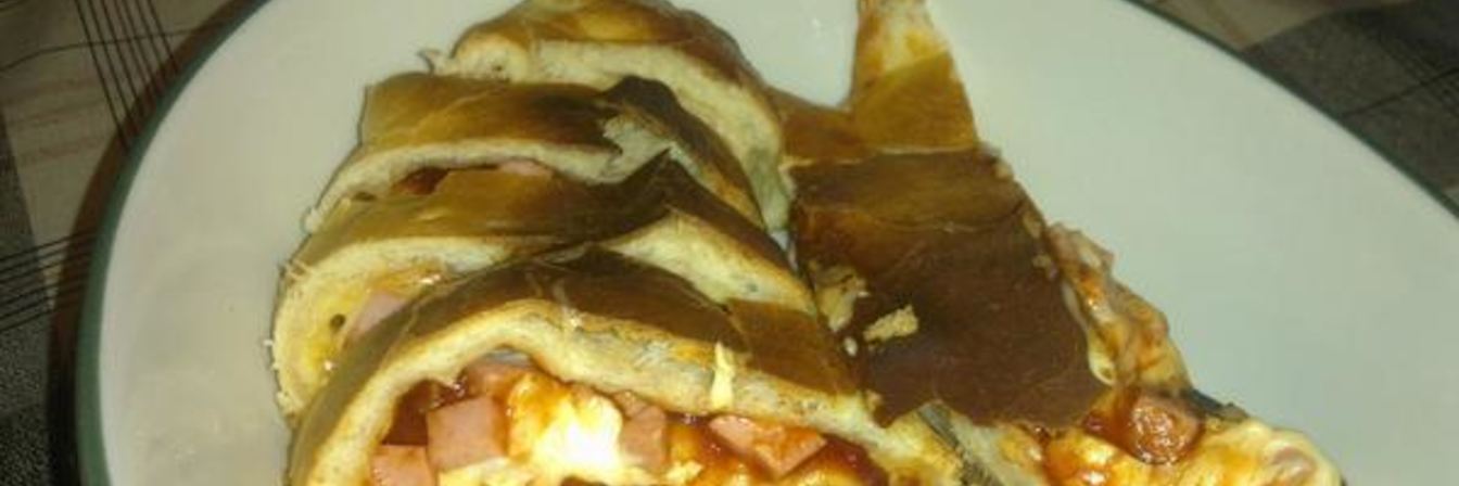 Пицца-рулет