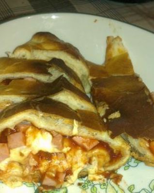 Пицца-рулет