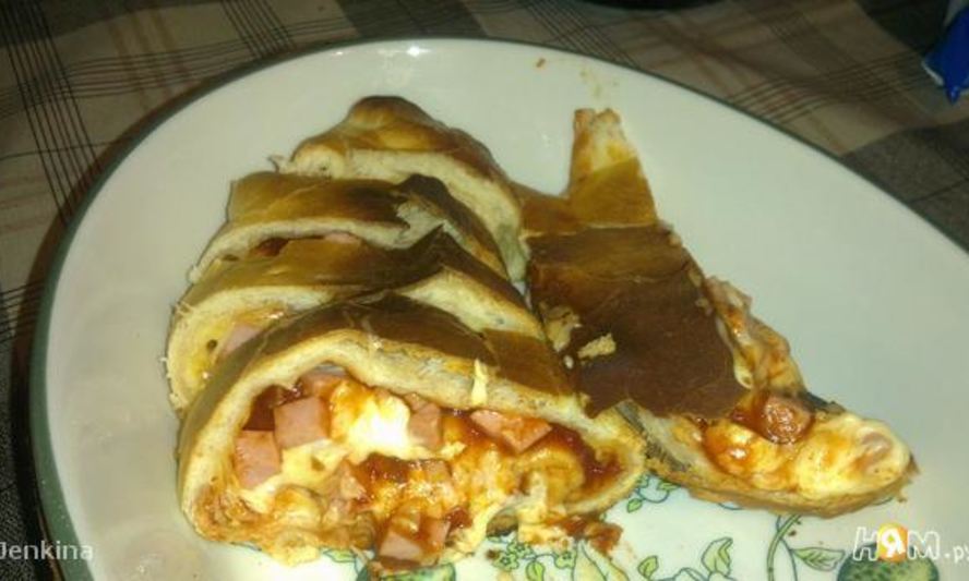 Рецепт пиццы-рулета