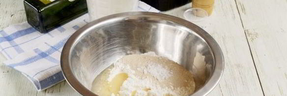 пицца с грибами и сыром