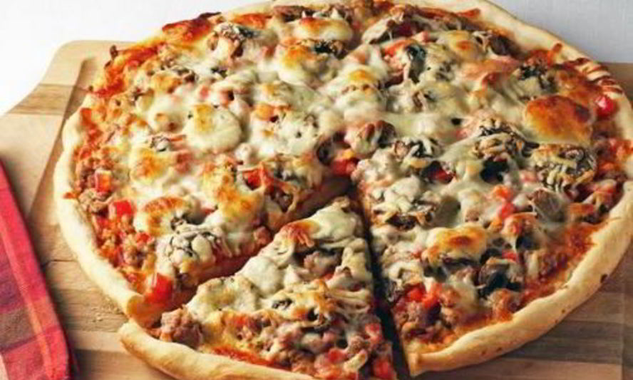 Рецепт пиццы с грибами по-домашнему