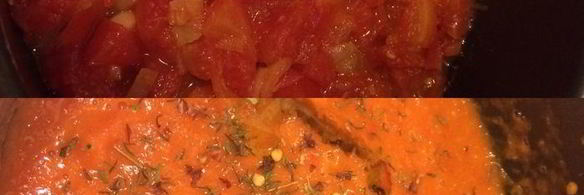 пицца с креветками и семгой