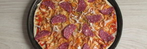 пицца с мидиями