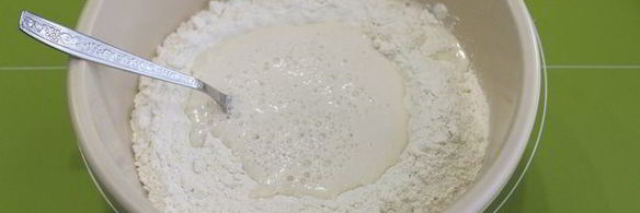 пицца с сыром скаморца