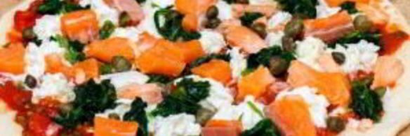 пицца со шпинатом