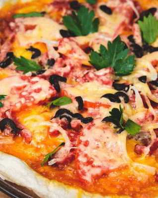 Пицца в микроволновой печи