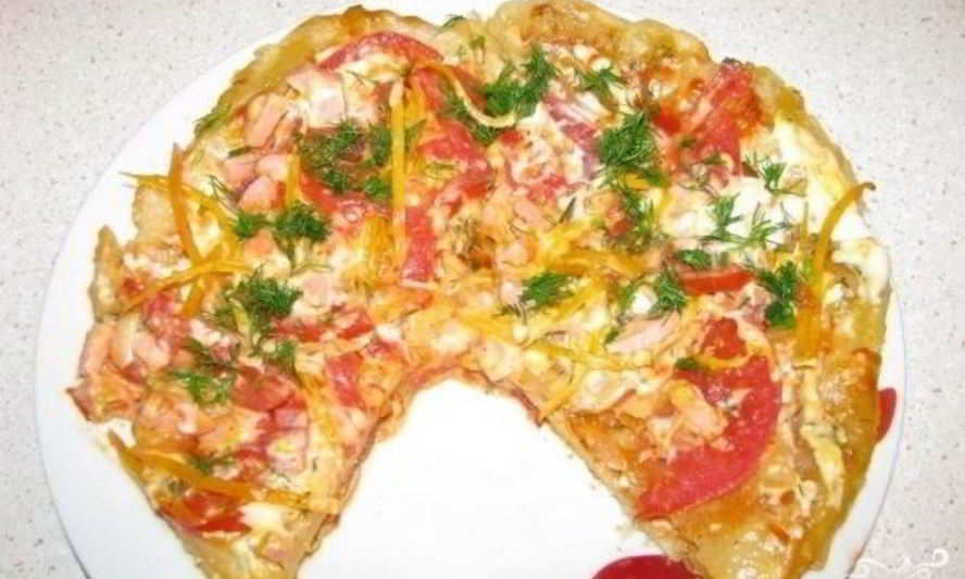 Рецепт пиццы в мультиварке