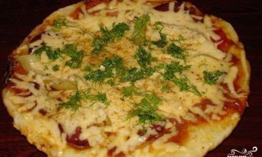 Рецепт пиццы за 5 минут