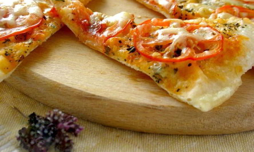 Рецепт постной пиццы на сковороде за 10 минут