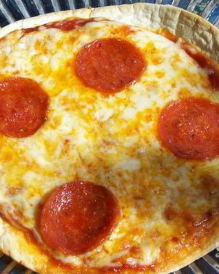 Простая пицца в духовке