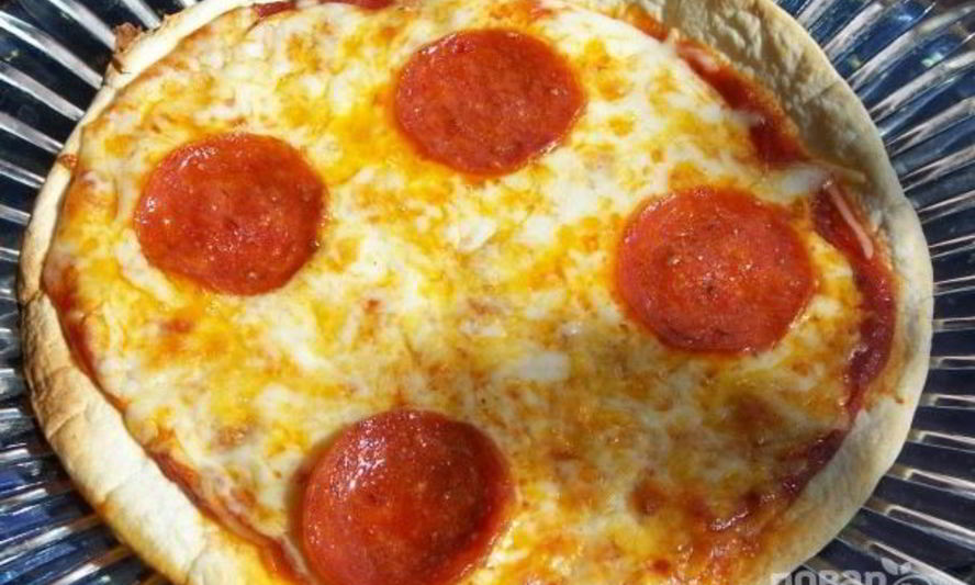 Рецепт простой пиццы в духовке