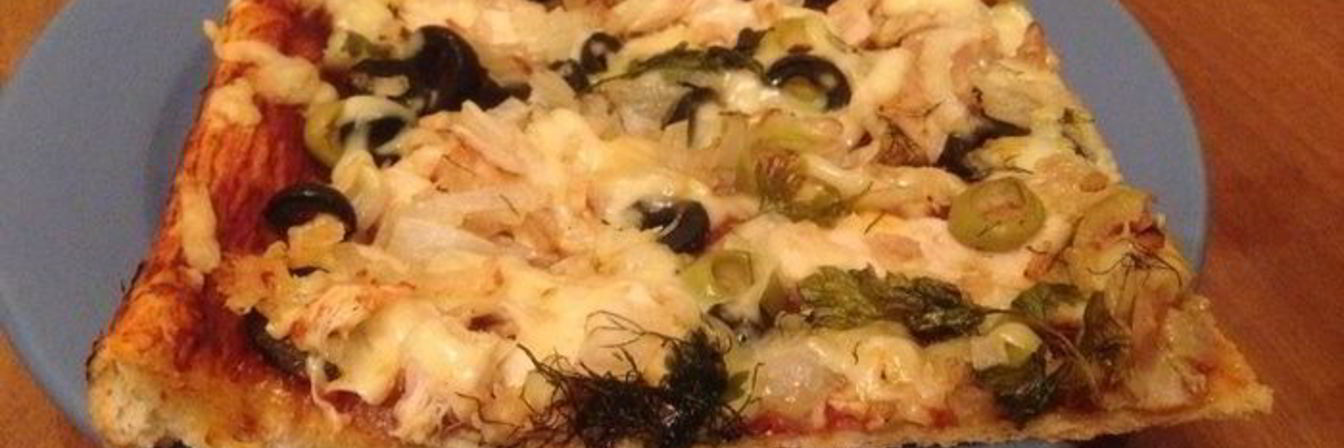 Рыбная пицца