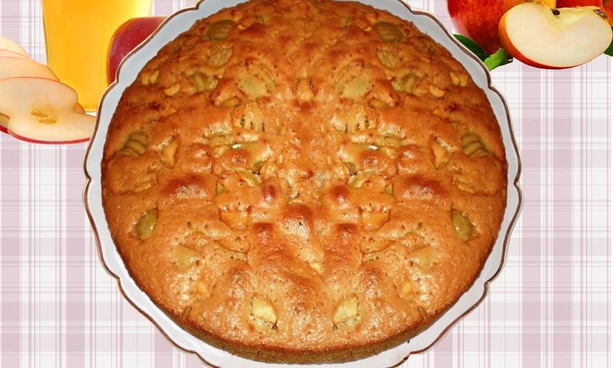 Рецепт пирога шарлотка в мультиварке