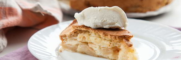 шарлотка из яблок