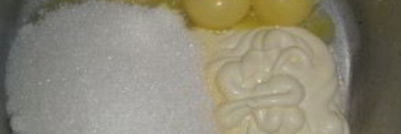 шарлотка на майонезе