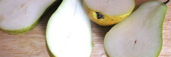 шарлотка с грушами