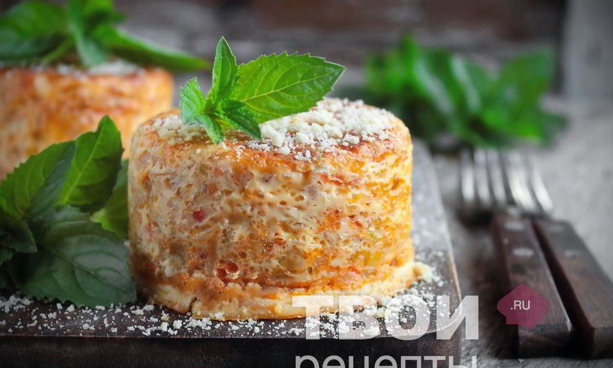 Рецепт шарлотки с капустой