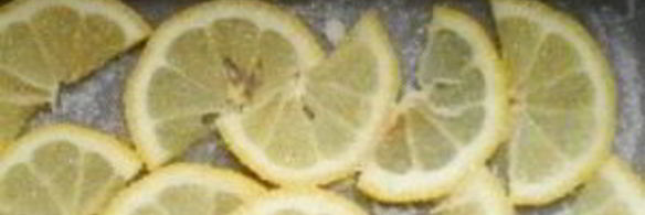 шарлотка с лимоном