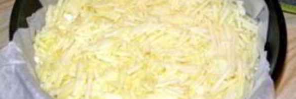 шарлотка с тертыми яблоками