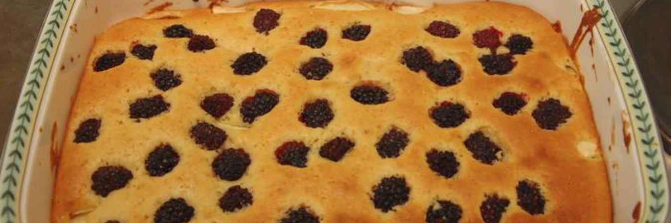 Шарлотка с ягодами