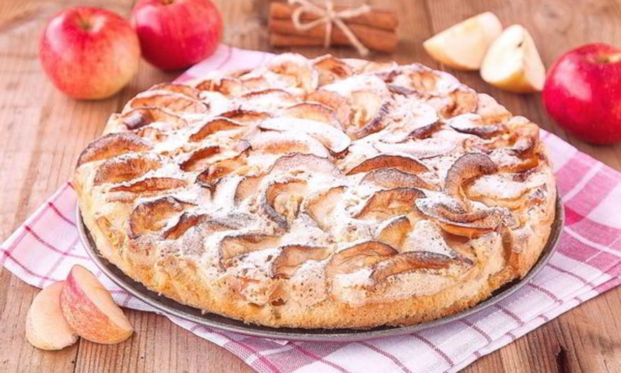 Рецепт сладкой шарлотки