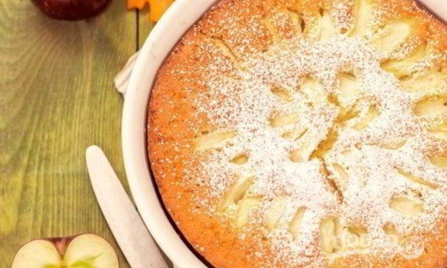 Рецепт яблочного пирога шарлотка