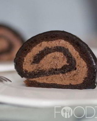 Шоколадный рулет