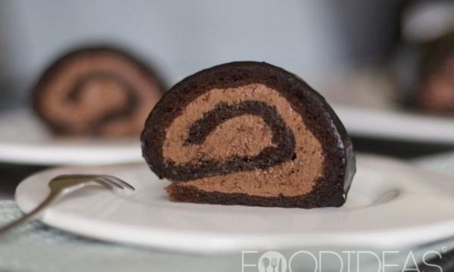 Рецепт шоколадного рулета