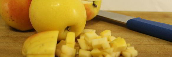 штрудель с яблоками