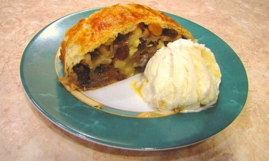 Рецепт яблочного штруделя