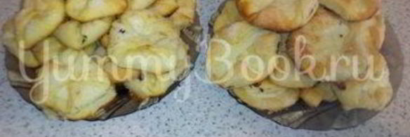 слоено-дрожжевые конвертики