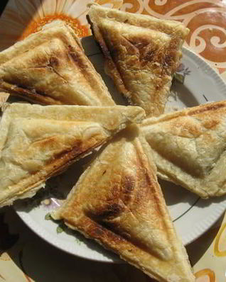 Слойки из тостера