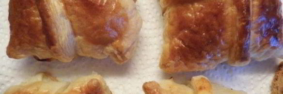 слойки пакетики с семгой