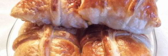 слойки пакетики с семгой