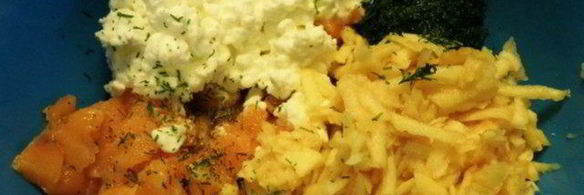 слойки пакетики с семгой