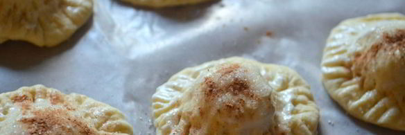 слойки с бананом и пастилой