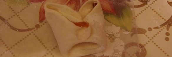 слойки с конфитюром из айвы