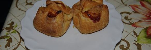 слойки с конфитюром из айвы