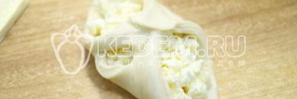 слойки с творогом любимые