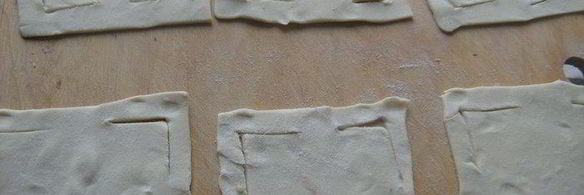 слойки с тыквой и грецким орехом