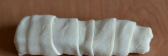 слойки с ветчиной и сыром