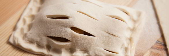 слойки с яблоками