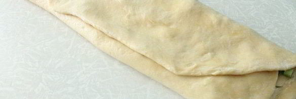 слойки с зеленью