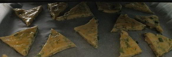 слойки с зеленью