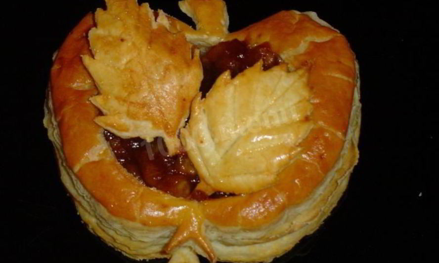 Рецепт слоек золотое яблочко