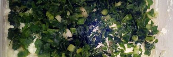 чесночные сырники с перчинкой