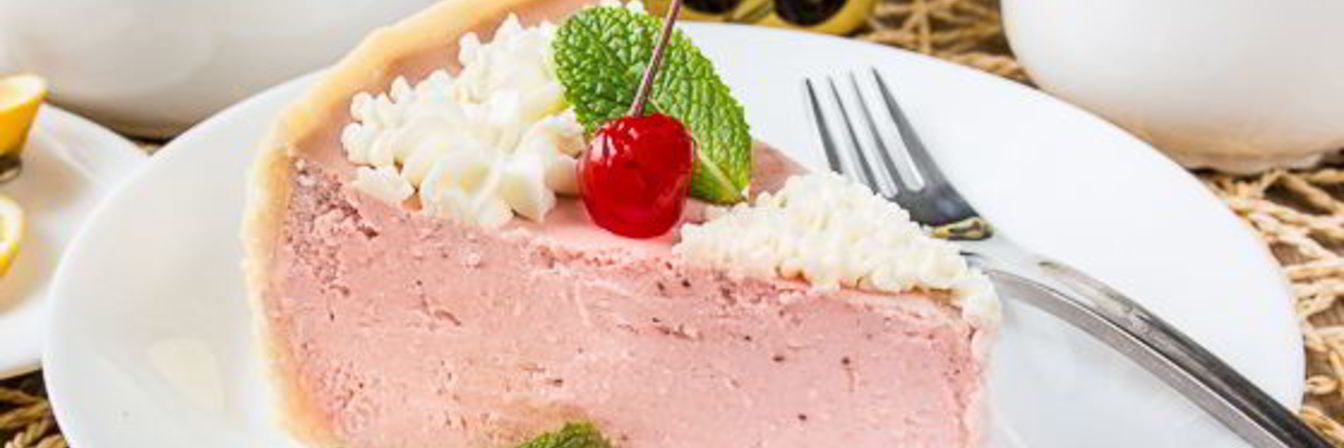 Клубничный творожник